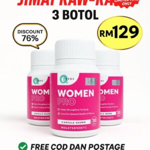 3 Botol Women Pro
